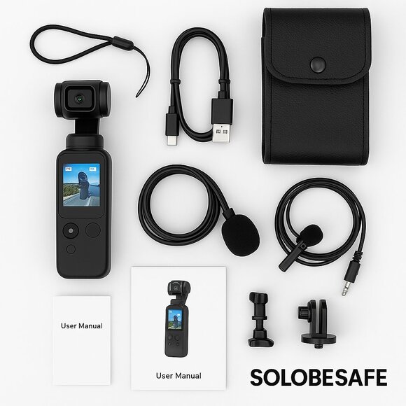 2025 Mini Pocket 4K Gimbal Camera – Ultra HD Sports Action Camera with WiFi - Picture 11 of 11